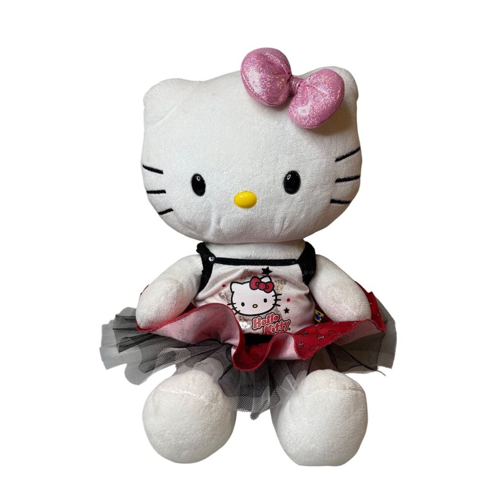 Hello Kitty Build A Bear 2011 Sanrio Sparkle Bow With Outfit